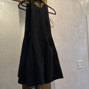 Lulu's Black Backless cut out Sheath Dress for Cocktail Nights